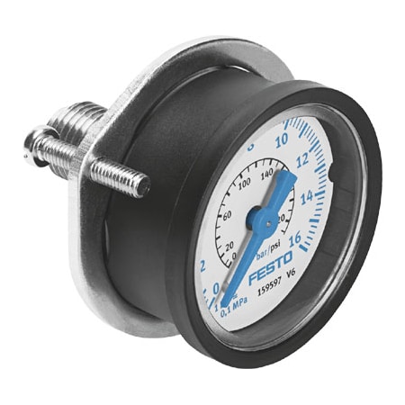 Festo Flanged Pressure Gauge FMA-40-16-1/4-EN FMA-40-16-1/4-EN